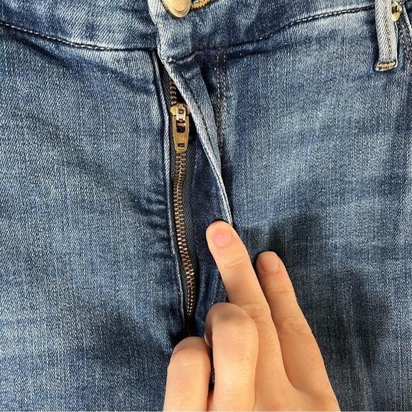 GOOD AMERICAN Plus Size Good Legs Skinny Jeans In Blue107 - Picture 6 of 12